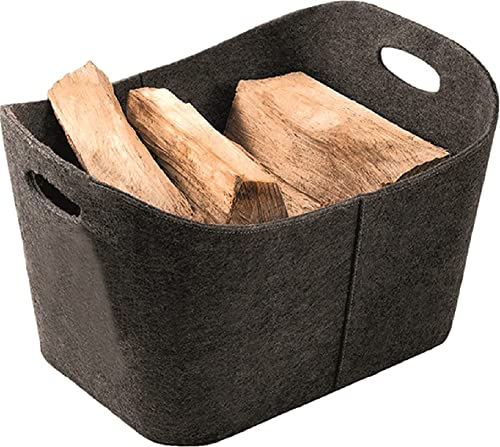 Cesta portalegna maxi in feltro