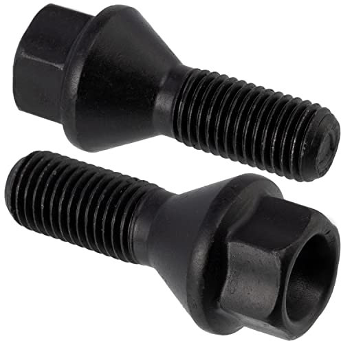 AERZETIX - C66672 - Set di 2 bulloni ruota M12x1.5mm - compatibile con numeri OE 4022 221 21R, 4022 260 88R, 7703 003 008, 8200 294 820, 8200460133