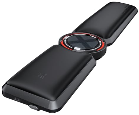 Xlayout Tastatur Handgelenkauflage mit Ventilator,Justierbare Ergonomische Computer Handauflage für Schreibtisch,Wrist Rest Keyboard kompatibel mit allen Arten von Tastatur für bessere Wärmeableitung