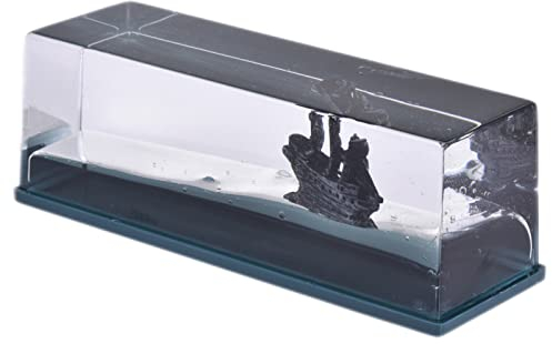 Flüssigkeits Driftflasche für Kreuzfahrtschiffe, Cruise Ship Fluid Drift Bottle, Fluid Modell Kreuzfahrtschiff aus Acryl, Kreuzfahrtschiff Flaschen Ornament, Titanic Tischdekoration Home Decor
