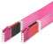 DIGITUS DK-2533-01-4 – Glasfaserkabel OM4 – 5 Stück – 1 m – LC zu LC – Duplex LWL Kabel – 1 / 10 / 40 / 100 Gbit/s – MM Multimode Glasfaser LAN Kabel – Fasertyp: 50/125 µ – Violett (Violet)
