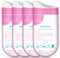Outdoor Portable Toilet Powder, 4pcs 700ml Pee Bags,Portable & Fast-Absorbing Camping Toilet Chemicals, Rapidly Biodegradable Eco Poo Gel for Portable Toilet,Odor proof leak proof vomit urine bag