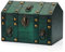 SUMNACON Dekorative Vintage hölzerne Aufbewahrungsbox Truhe für Andenken Schmuck Schmuckstücke und Schätze