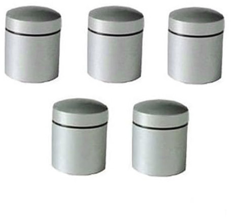 5 x magnetische Geocaching Nano Silber D5 Stadt winzig Magnet Mini Behälter