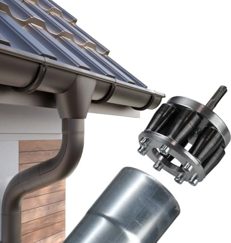 Rohraufweiter mit SDS-Plus Aufnahme für Fallrohre, Muffenzieher, Expander für Dachdecker Klemptner, alle Größen verfügbar (DN 60)