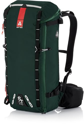 Arva Unisex Skitrip 28 Skirucksack, Green, 28L