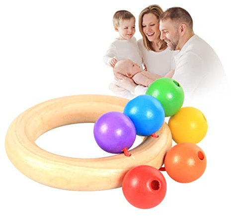 KOMBIUDA 1stk Klingel Aus Edelstahl Spielzeug Kinderglocken Schlittenglocken Glöckchen Musikinstrument Bambus
