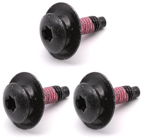 HAOTOM 3PCS M6x20 Protection du dessous de caisse Boulon de fixation Vis Pour Audi A3 A8 Q7 Q8 TT Pour VW Caddy Golf Plus Golf Jetta Touareg Touran UP Pour Skoda Octavia Pour Seat Altea Leon