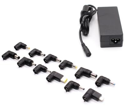 65W Universal Laptop Charger UK AC Power Adapter Replacement for HP Dell Lenovo Acer ASUS Samsung Toshiba Sony IBM Fujitsu Gateway Notebook Ultrabook Chromebook Power Supply Cord with 12 Tips