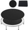 AufuN Trampolin Sprungtuch Ø 244/305/366 cm mit 48/60/72 Ösen und 2 Federspanner, 8-Fach Vernäht UV-beständig für 8/10/12 ft Sprungmatte, Garten Ersatzmatte Ersatzteil, Trampolinzubehör, Schwarz