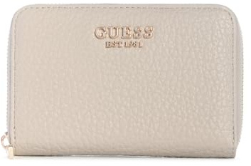 GUESS Geldbörse Marsha SLG Medium Zip Around Wallet Light Taupe beige