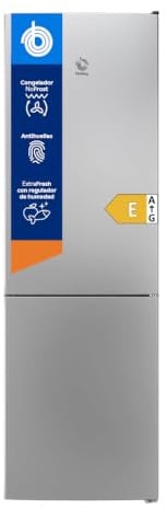 Balay, Frigorífico combinado, NoFrost, acero antihuellas, 3KFE553XI | Conserva tus alimentos frescos durante más tiempo en el cajón ExtraFresh.