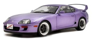 Solido Toyota Supra MK4 A80 Modellauto 1:18 JDM Sportcoupé Lila