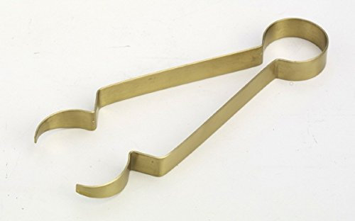 Weihrauch Kohle Zange Messing 18 cm (Gold)