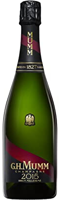 Champagne G.H. MUMM Cordon Rouge Millésimé - 12,5%, 75 cl