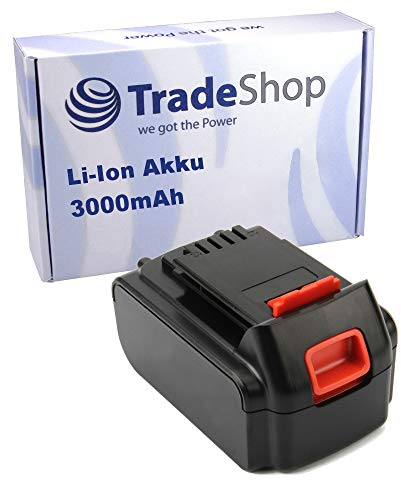 Li-Ion Akku für Black & Decker 18V / 20V Elektrowerkzeuge - ersetzt LBXR20, LBXR20-OPE, LB20, LBX20, LBX4020, LB2X4020-OPE - 18V / 3000mAh