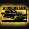Auto KFZ Mechaniker Danke Holz Deko Wand-Lampe Nachtlicht Dekoration Geschenke personalisiert mit Namen I Batteriebetrieb