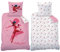 Miraculous Ladybug Kinder-Bettwäsche Shadow Rosa 135 x 200 + 80 x 80 cm 100% Baumwolle Biber-Flanell-Qualität Marinette Adrien Cat Noir Lady Bug Mädchen Paris mit Reißverschluss deutsche Größe