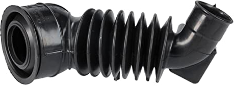 easyPART Kompatibel/Ersatz für INDESIT 488000386630 Saugschlauch Faltenbalg Faltenschlauch mit 2 Öffnungen 7 Falten Ökoverschluss Waschmaschine Waschtrockner Whirlpool Bauknecht 482000031229 C00274662