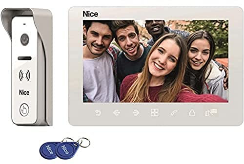 NICE Home Mira 100 KIT INTERPHONE Video Filaire ECRAN 7