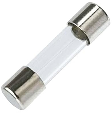 Italweber 0114306 Standard T-Serie, zylindrisch aus Glas, 6,3 A, 250 V, 5 mm Ø x 20 mm, 10 Stück