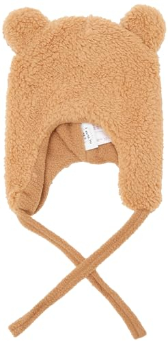 NAME IT Unisex NBNMATUTA Teddy HAT2 Mütze, Chipmunk, 34/39