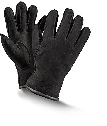 Fellhof Fingerhandschuhe Basic (schwarz, 8)