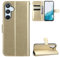 BellaCase Samsung Galaxy A54 5G Coque [Étui Portefeuille] [Fonction Support] [Slots pour Cartes] [Couverture à Rabat Magnétique] Compatible avec Le Smartphone Samsung Galaxy A54 5G(d'or)