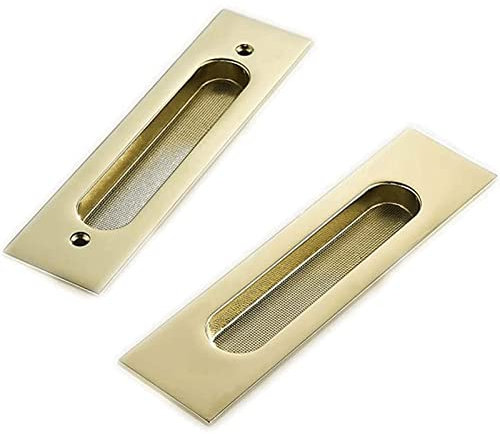 OLOTU Türklinken Alle Türhebel aus Kupfer, modernes, leichtes, luxuriöses, leises Schiebetürschloss, verschleißfest und langlebiger, ergonomischer Türknauf Schlösser