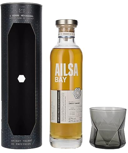 Ailsa Bay Scotch Whisky 48.9° Coffret + 1 Verre