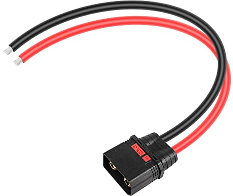 CERRXIAN 8AWG QS8-S Anti-Spark Power Cable,QS8-S Male Connector Cable is suitable or RC Car Plant Agriculture Drone-0.3M
