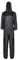 Mufeng Sauna Vetement de Sudation Femme Homme Fitness Combinaison Sudation Costume Sauna Sweat Suit Running Jogging Survetement Tenue de Sudation Noir A XL