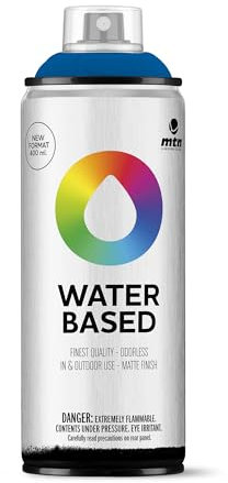 MTN Water Based RV-5002 Azul Ultramar, Spray Base Agua 400ml