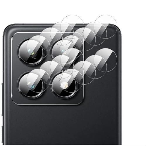GIOPUEY [Ultra dünn 4 Stück Kameraschutz Kompatibel mit Xiaomi 14T Pro, HD Kamera Glas Schutzfolie [Kratzfest] Camera Protector für Xiaomi 14T Pro