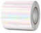 YIKIADA Holographic Thermo Etiketten Vinyl 50 × 76 mm Regenbogen Rolle Rechteckig Selbstklebend Adressaufkleber Wasserdicht Name Aufkleber für Logo Barcode QR Code DIY 300 Stück