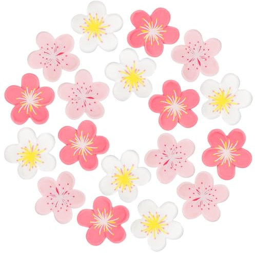 Flower Magnets,18 Pack Pink Magnets Cute Floral Locker Magnets Decorative Magnets for Fridge Pink Refrigerator Magnets,Decoration for Kitchen,House,Office,Whiteboard (TH)