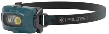 Ledlenser HF4R Core Linterna frontal recargable LED de 500 lm, 5 modos, hasta 35 horas de tiempo de funcionamiento, enfoque ajustable, ligera 72 g, USB C, IP68 impermeable, linterna frontal para