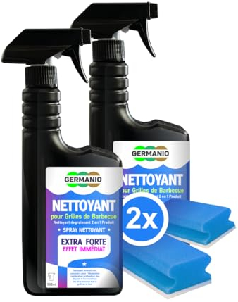 Germanio Backofen Power Reiniger Spray, Extra Stark, 2 x 500 ml