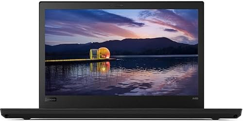 Lenovo ThinkPad A485 14-Inch FHD Laptop, AMD Ryzen5 PRO-2500U Processor up to 3.60GHz, 16GB DDR4, 512 SSD, US Keyboard, Windows 10 Professional 64 (Renewed)