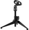 Mini support de microphone de bureau en métal pour microphone Shure SM58 BETA58 PG58 BETA57A, trépied pliable avec clip de microphone