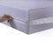 Coprimaterasso con cerniera, copertura completa, anti cimici, con cerniera, profondità 30 cm, ipoallergenico, con doppia chiusura laterale con cerniera (grigio chiaro, matrimoniale)