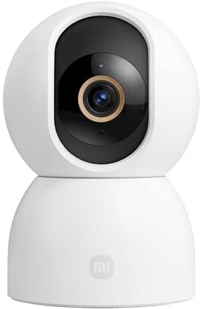 XIAOMI C500 Telecamera WiFi Interno, 3,5K 6MP 360° Telecamera Interno | Rilevamento Persone/Animali, Inseguimento Auto, Colori Reali in Bassa Luce, Audio Bidirezionale, Wi-Fi 6 2,4/5 GHz, Alexa