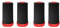 Filtro HEPA, compatibile con Bosch Flexxo Serie BBH3Z0025 BBH3PETGB BBH3251GB, accessori e ricambi for aspirapolvere portatili e a mano.(Set 4)