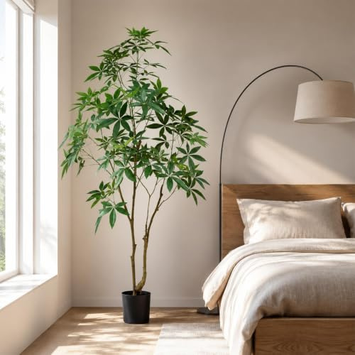 Artificial Money Tree Pachira Realistic Faux Plant