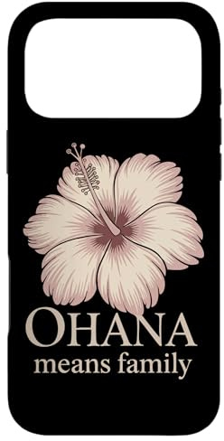 Hülle für iPhone 17 Pro Max Ohana bedeutet hawaiianisches Familiengefühl