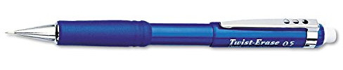 Pentel Twist-Erase QE515C III L-piz Mec-Nico, 0,5 mm, Fassblau