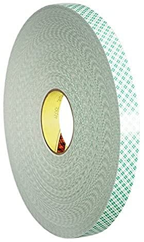 3M 4032 Nastro Biadesivo in Schiuma di Uretano, 15 mm X 66 m, 15 Pezzi