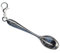 Royal Swan Spoon Cutlery Food Kitchen Charm Zipper Pull Pendant for Bracelet Wristlet