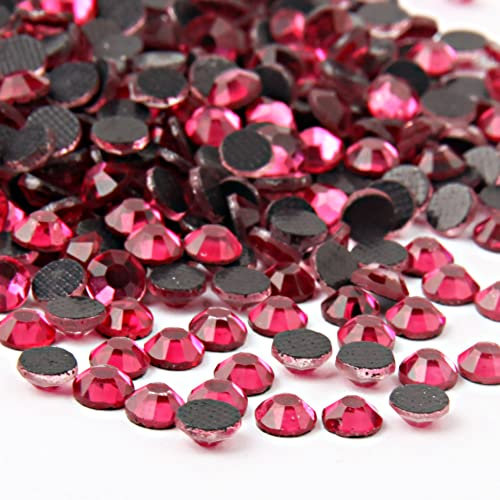 Crystal Hotfix Rhinestone,Machine Cut Stone 2880pcs/pkg (Rose,SS6/2mm)