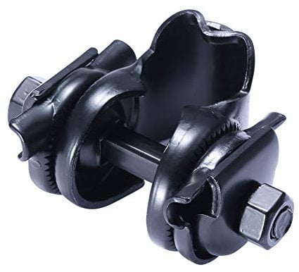 Teyssor Bike Seat Clamp Bicycle Seat Adapter Fit for Standard Rail Saddles